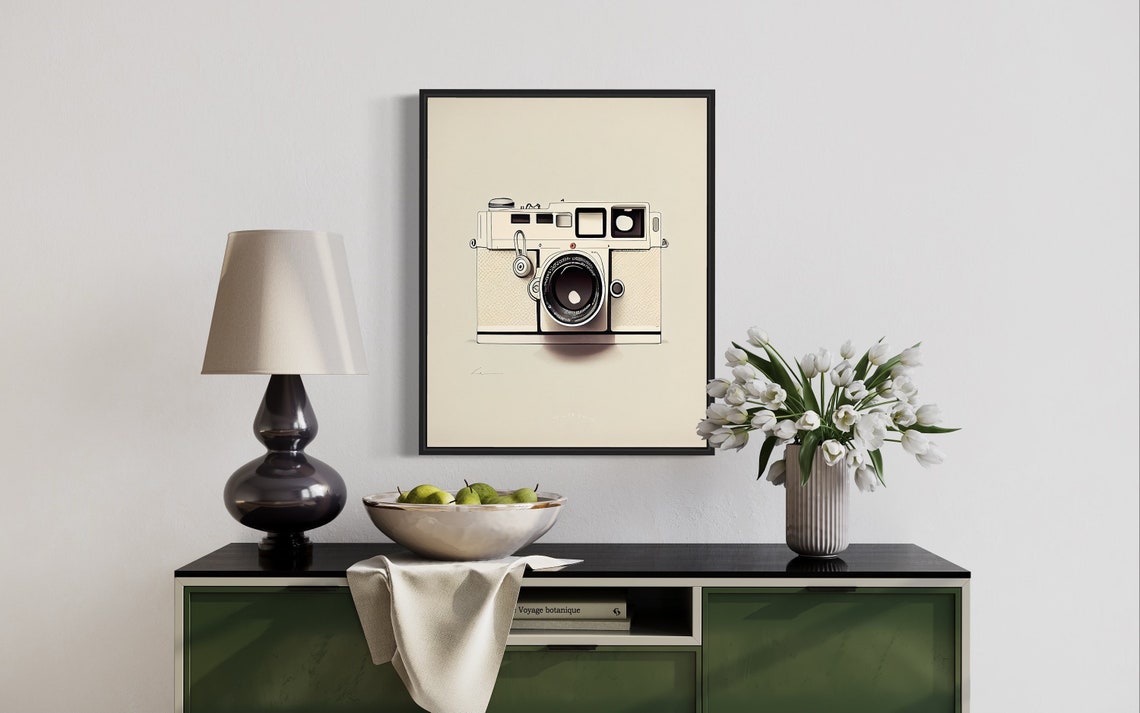 Camera Minimalist Art Print - Image 4