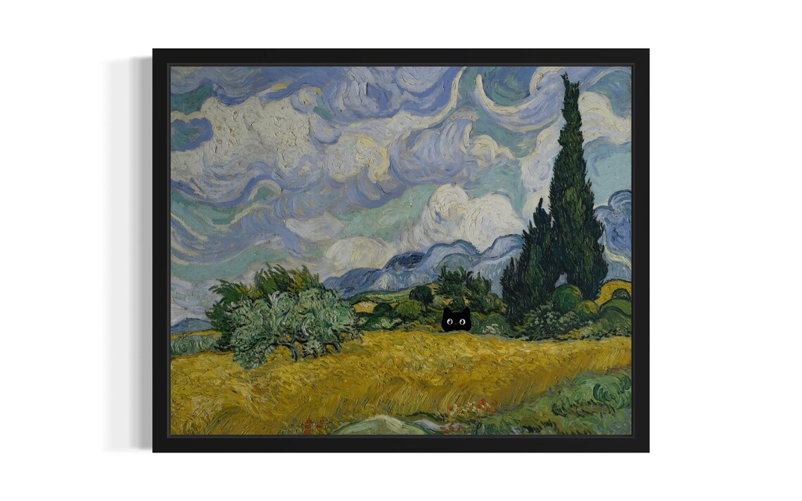 Claude Monet Art Print, Original Paint Artwork Decor