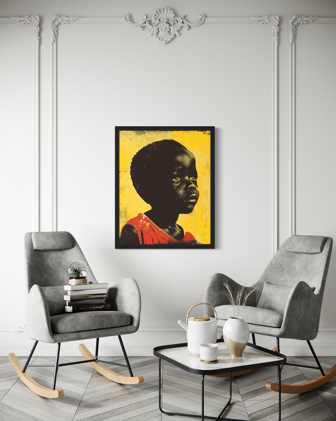 Africa Children Art Print, Kids Decor - Image 3