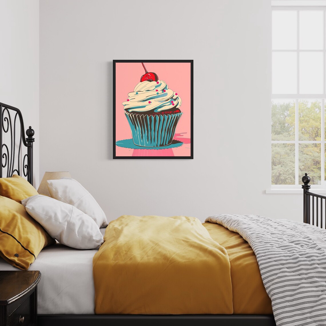 Cupcake Pop Art, Retro Vintage Collection - Image 4