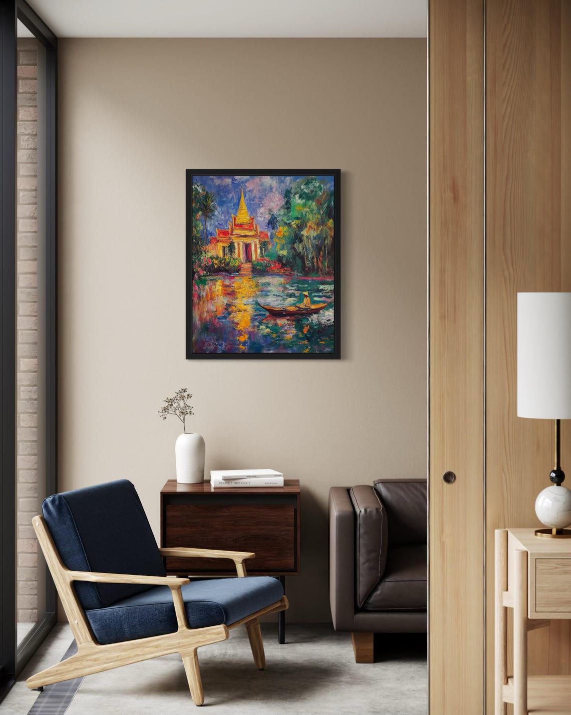 Thailand Countries Monet Art Print - Image 2