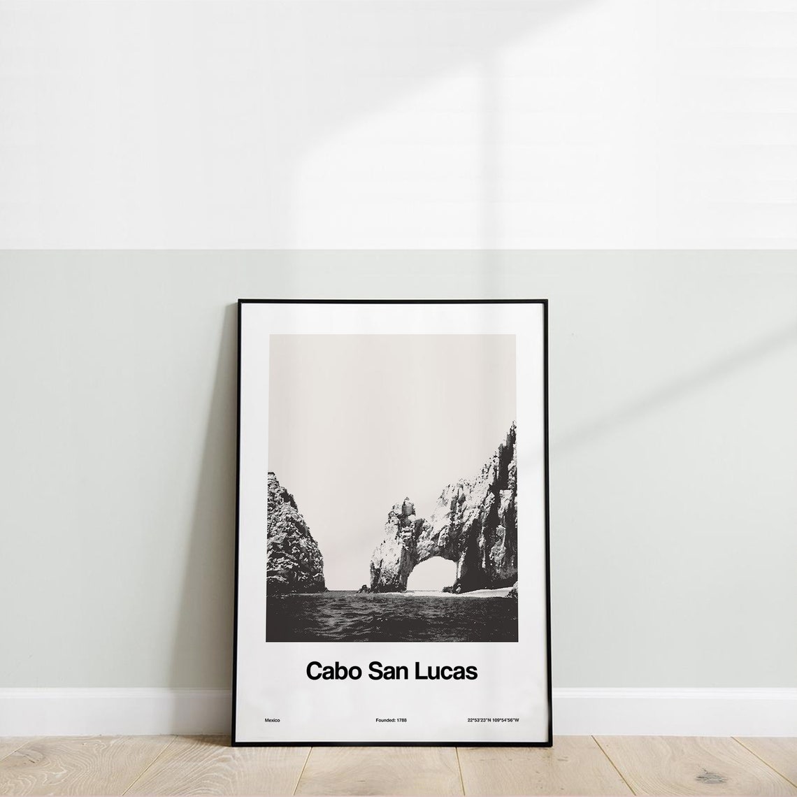 Cabo San Lucas Poster, Minimalist Travel Poster - Image 3
