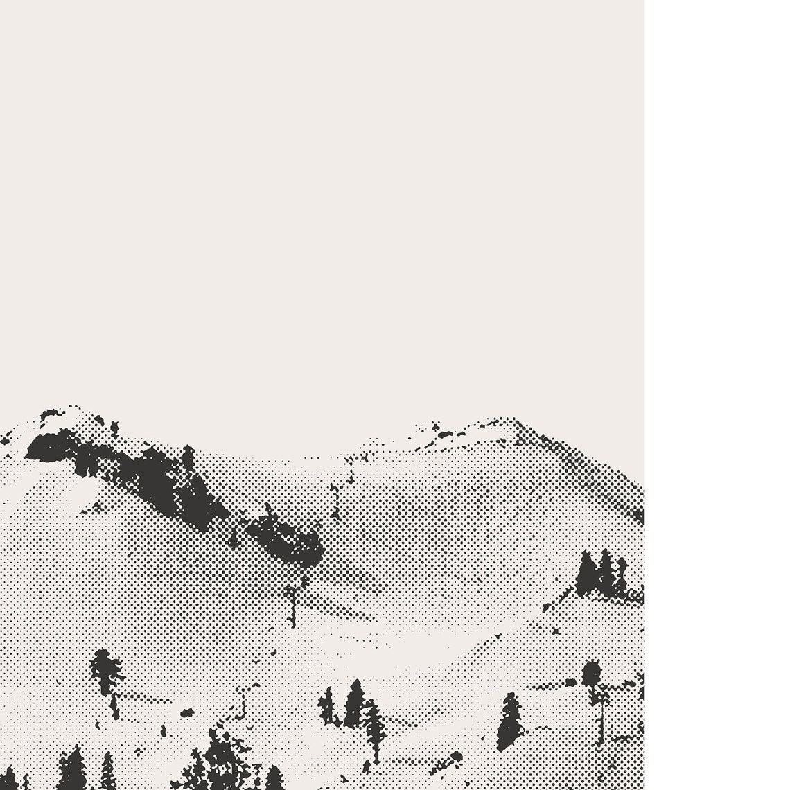 Squaw Valley California Minimalist City Poster - Image 2