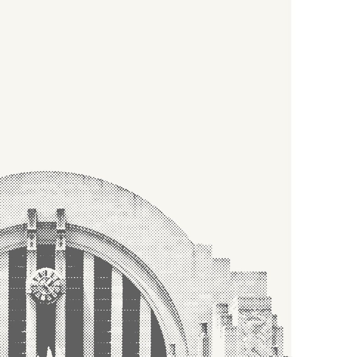 Cincinnati Poster, Minimalist Downtown Ohio Art Print - Image 3