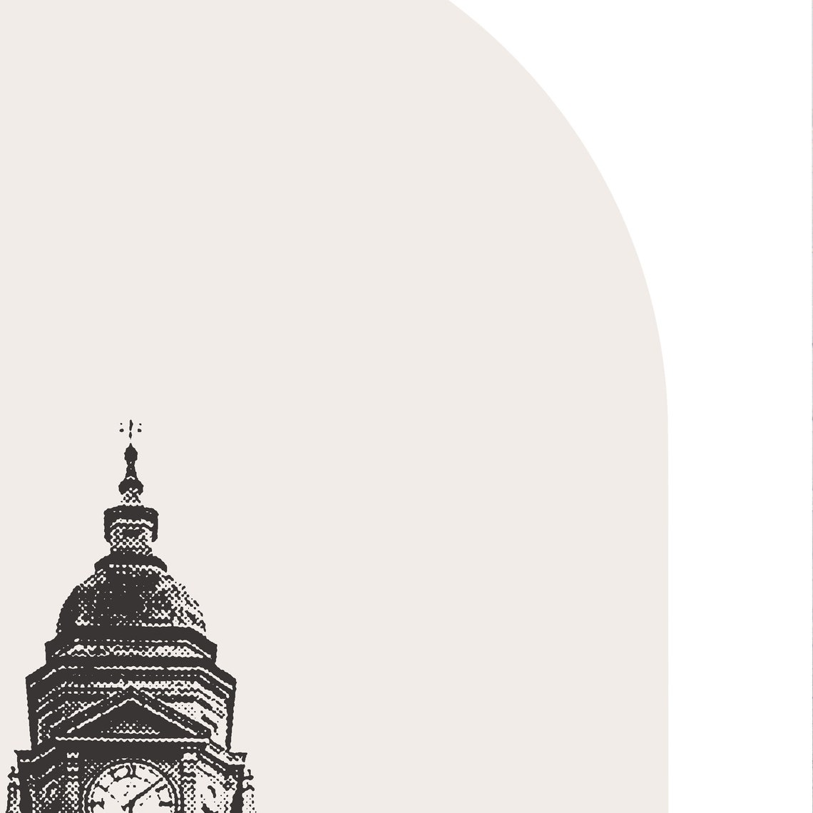 Cape Town City Hall Print Cape Town Poster Cape Town South Africa Travel Downtown Cape Town Photo Wall Art Minimalist Custom City Print - Image 2