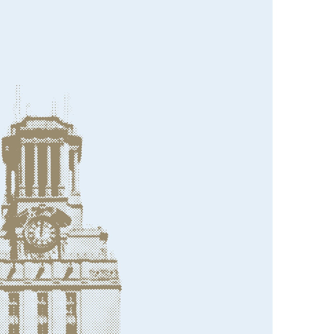 Austin Texas Skyline, Minimalist Poster Print - Image 3