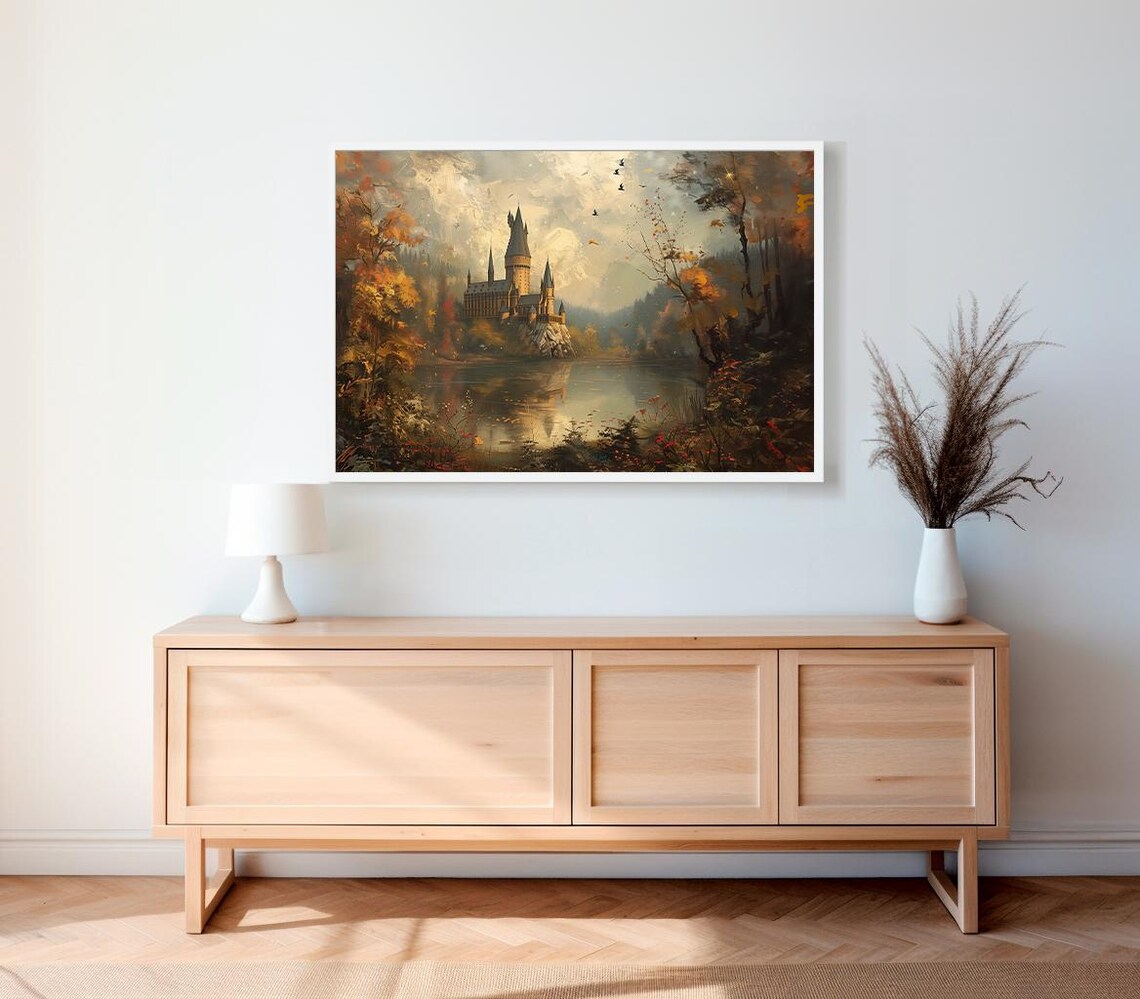 Dark Academia School Witches And Wizards Dark Academia Decor Dark Academia Wallpaper Wall Art - Image 2