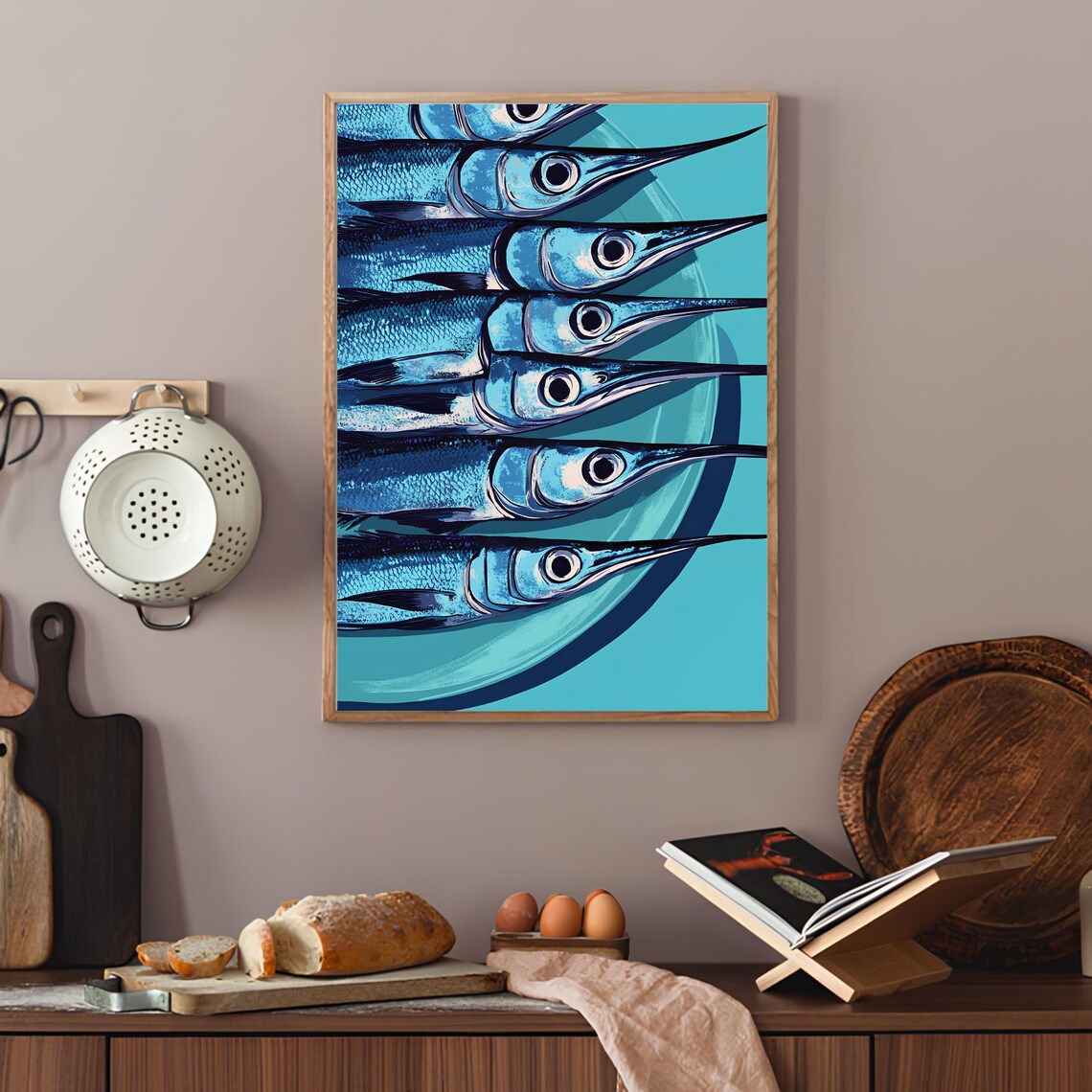 Swordfish Vintage Fish Illustration Poster Print - Image 5