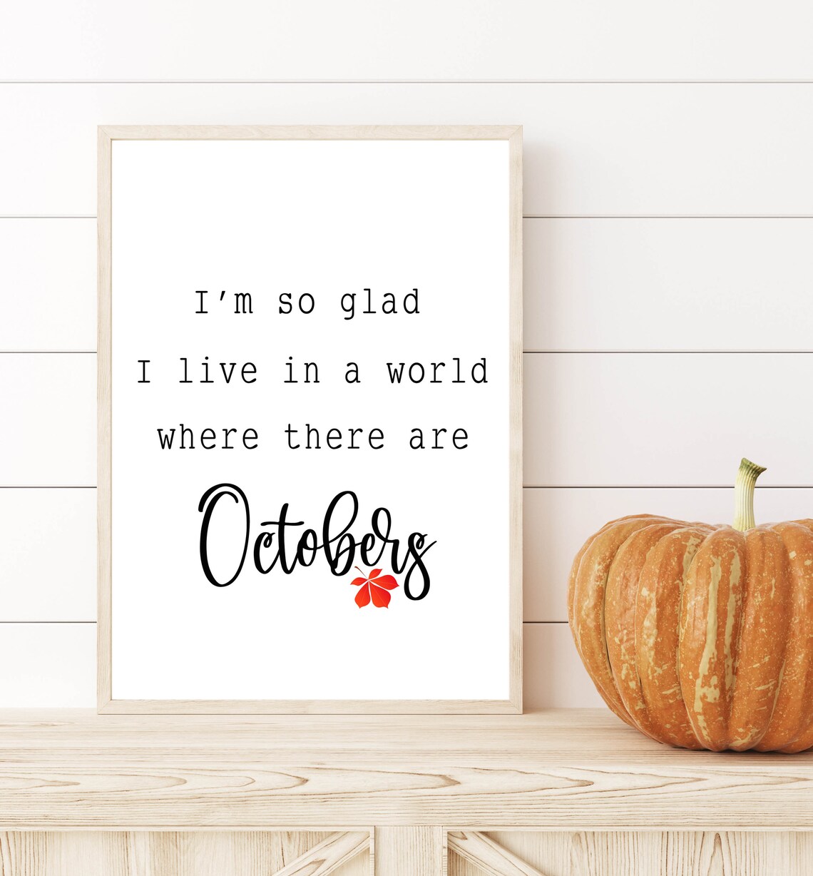 Anne Of Green Gables Autumn Quote Watercolor Wreath Art Print - Image 3