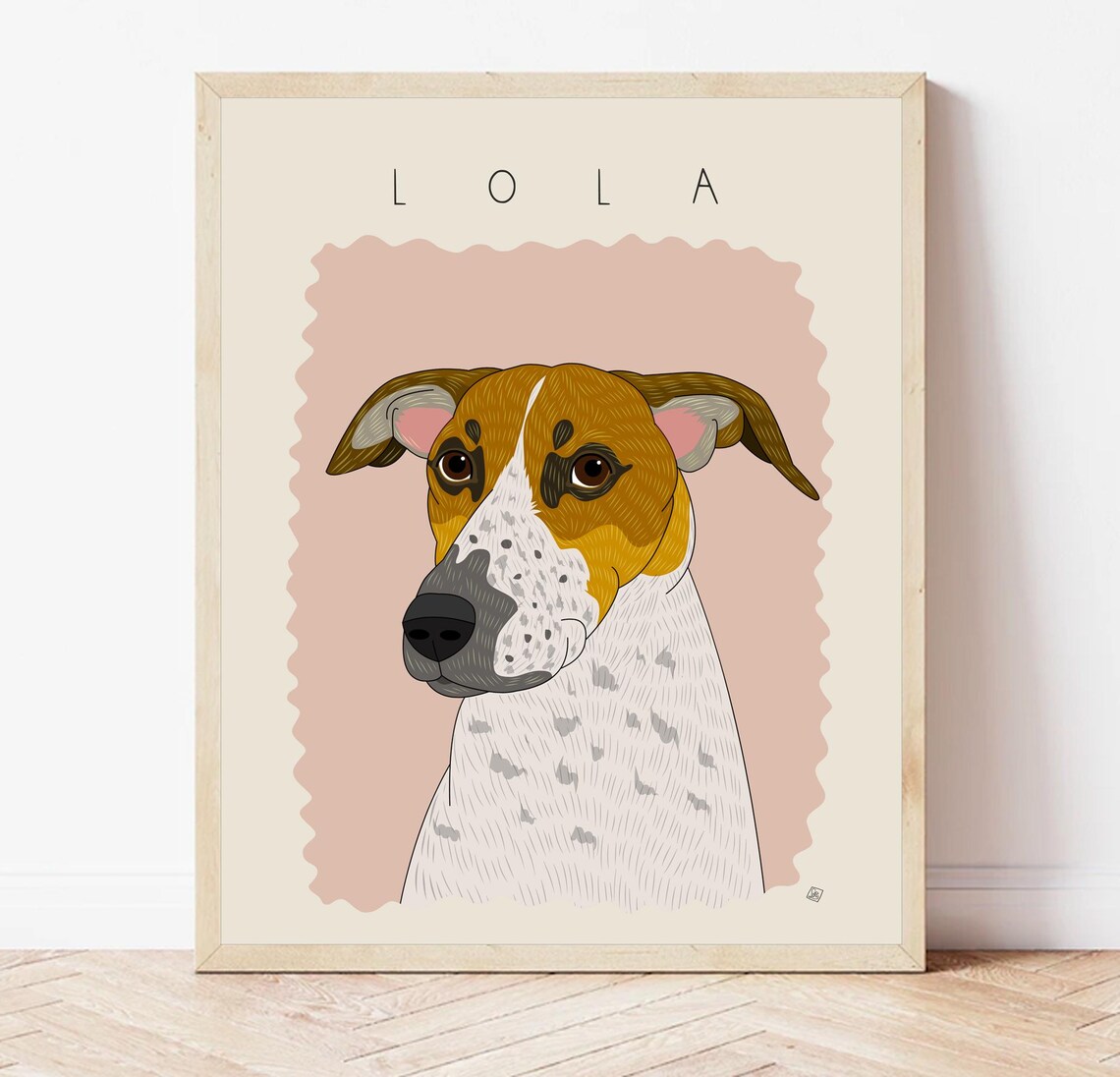 Funny Pet Portrait Custom Pet Art Print Unique Dog Portrait Fun Dog Art Minimalist Pet Poster Modern Dog Portraits Gift For Pet Owners - Image 4