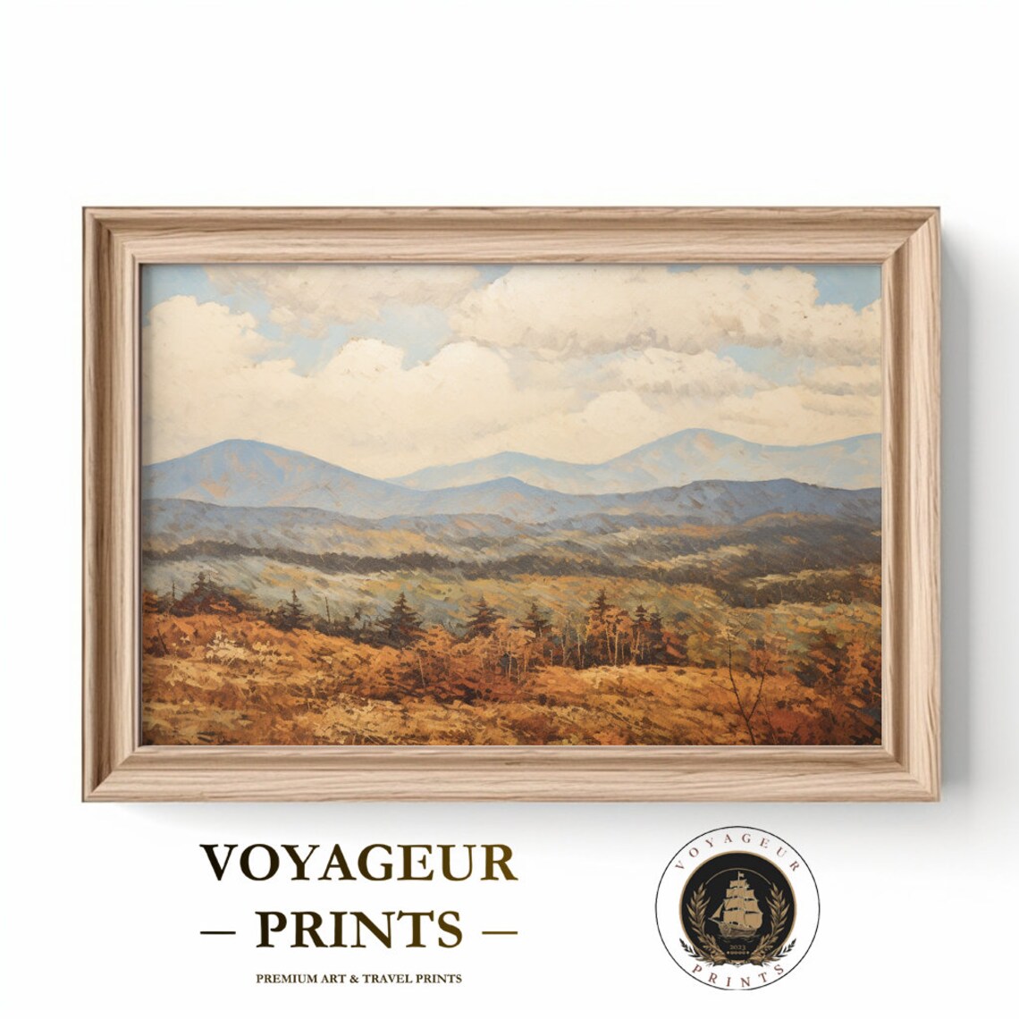 Rolling Hills Oil Painting, Home Decor Gift - Image 6