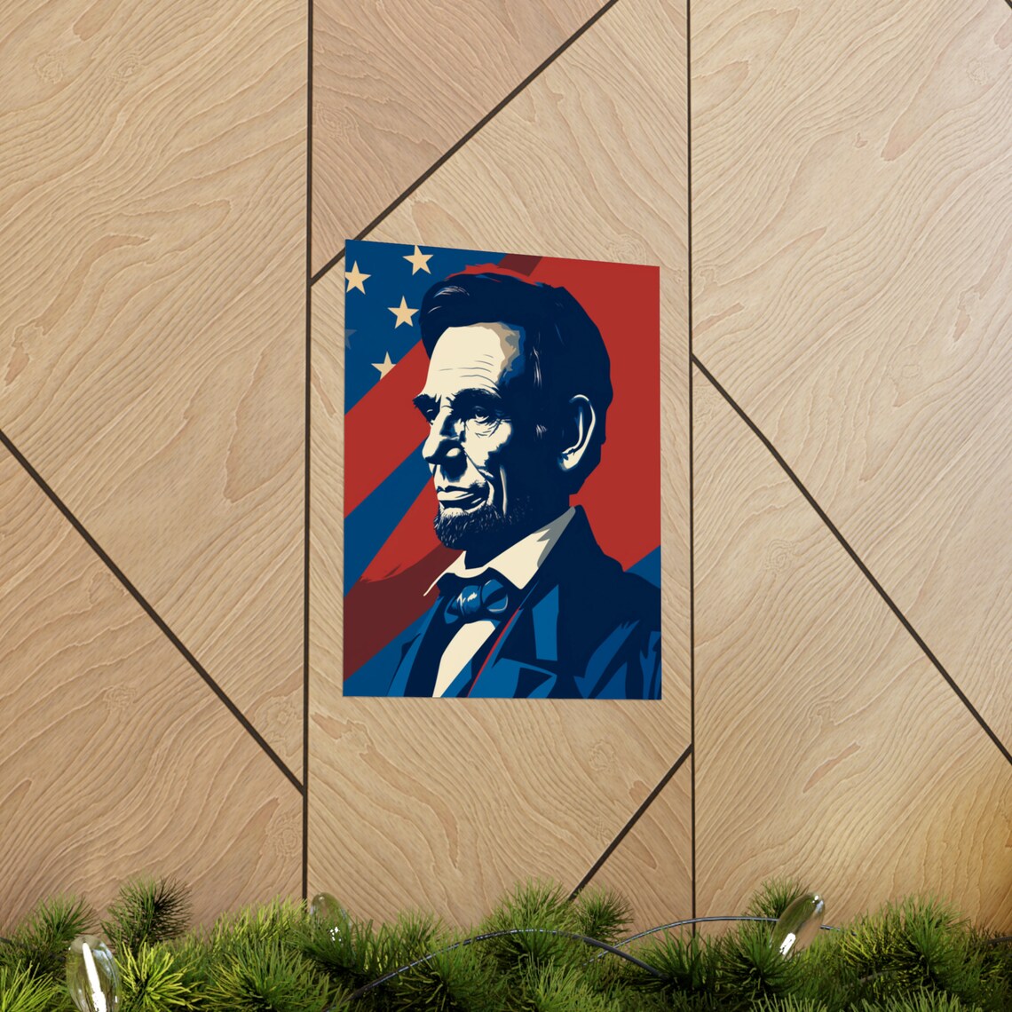 Abraham Lincoln Campaign Poster, Birthday Gift - Image 3
