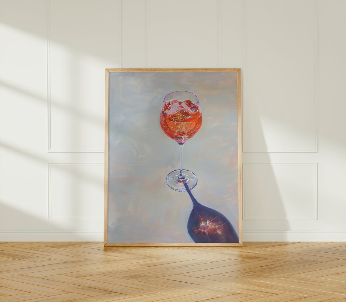 Girly Cocktail Poster, Y2K Bar Cart Decor - Image 3