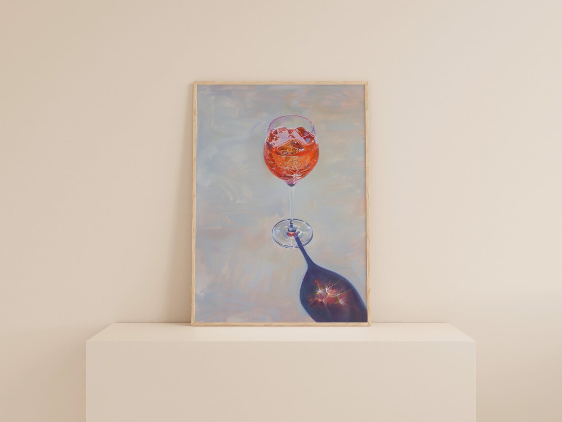 Girly Cocktail Poster, Y2K Bar Cart Decor - Image 2
