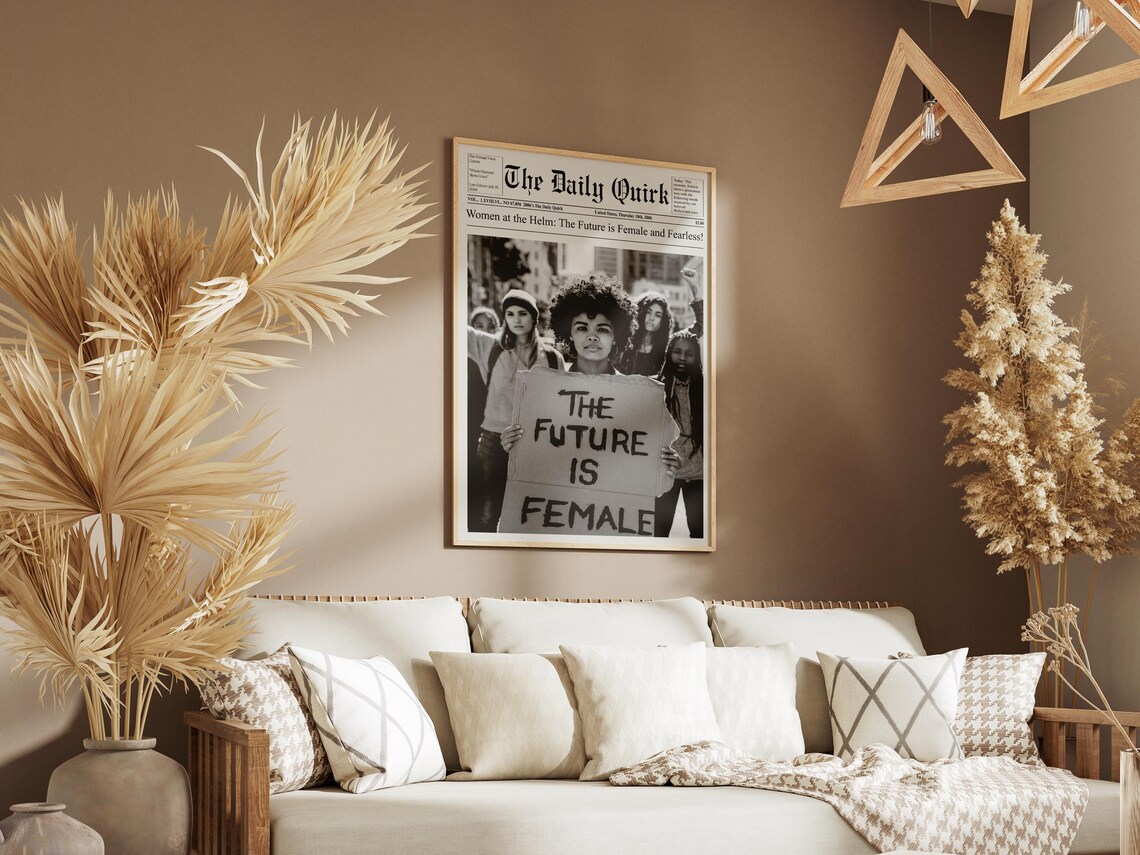 The Future Is Female, Feminist Art Print - Image 5