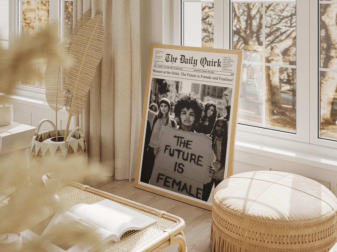 The Future Is Female, Feminist Art Print - Image 3