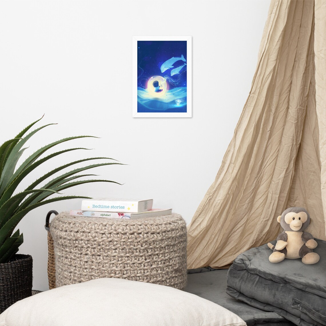 Children Light Colorful Poster, Nursery Decor - Image 5