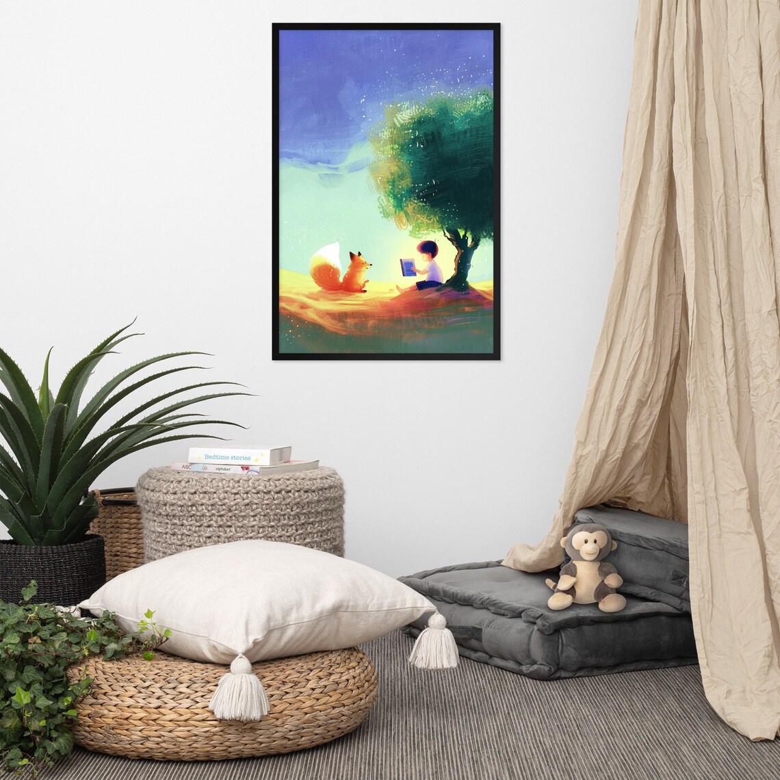 Children Conversation Poster, Nursery Decor - Image 9