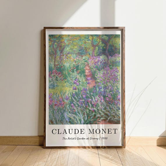 Claude Monet, The Artist's Garden at Giverny