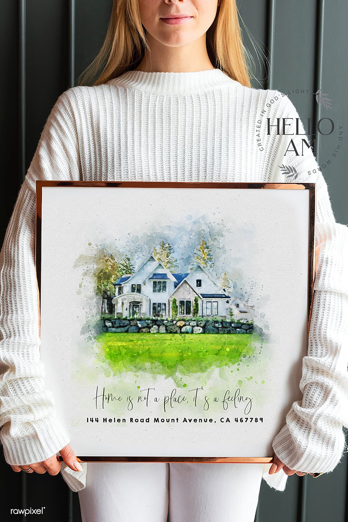 Personalized Wedding Venue Sketch Art Print - Image 2