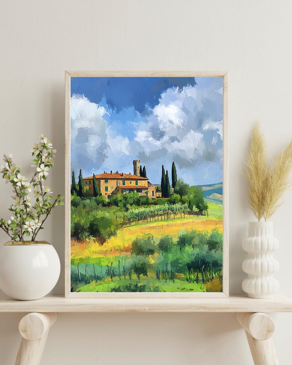Tuscany Poster Tuscany Travel Print Italy Print Italy Poster Tuscan Wall Decor Italy Art Tuscany Art Italy Lover Gift Christmas Gift