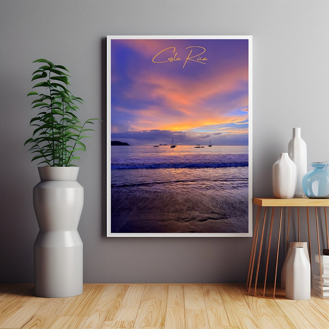 Santa Cruz Costa Rica - Seasonal Travel Print