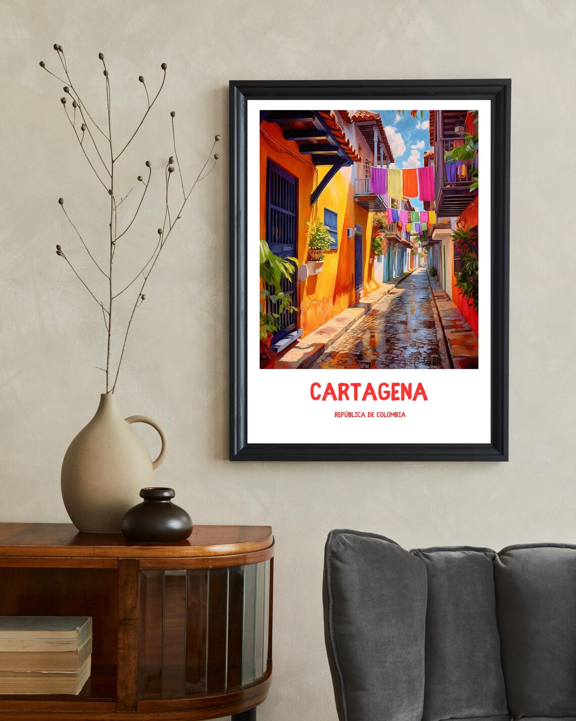 Cartagena, Colombia Poster, Christmas Gift - Image 2