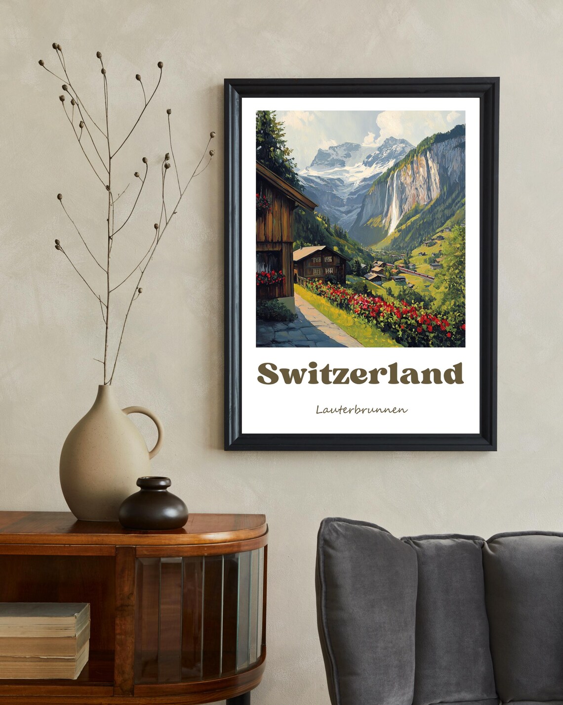 Lauterbrunnen Switzerland - Travel Travel Poster - Image 2