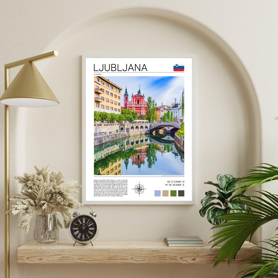 Ljubljana Print Ljubljana Print Ljubljana Wall Art Ljubljana Slovenia Artwork Ljubljana Photograhpy Ljubljana Travel Art - Image 3