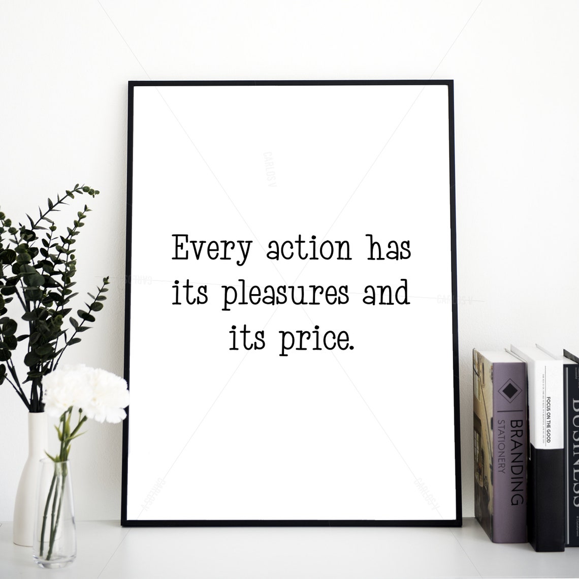 Socrates Quote, Motivational Poster