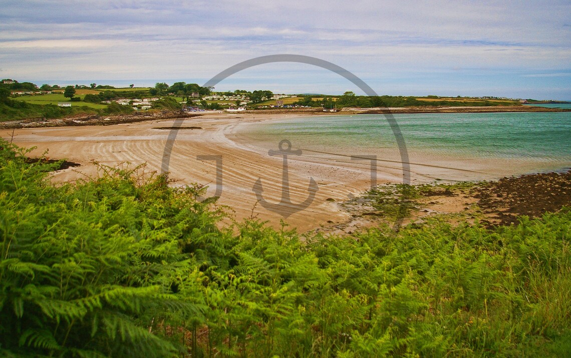 Traeth Bychan Beach, Anglesey Wales Art Print - Image 3