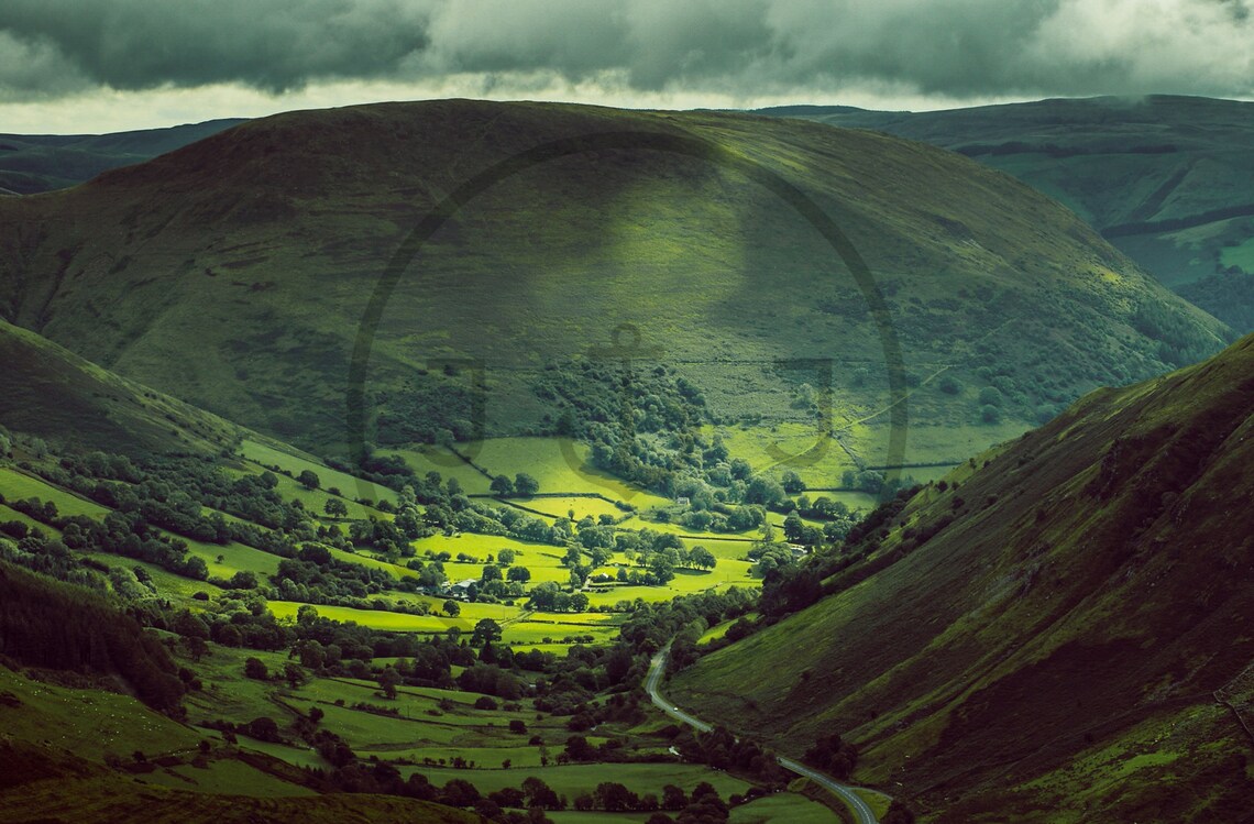Mach Loop Dolgellau Wales Travel Poster - Image 3