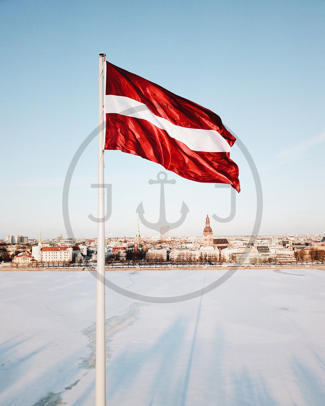Riga Capital Of Latvia And Latvian Flag Limited Edition Print Photography Fine Art Wall Art Exclusive Print Posters Photos Lva - Image 3