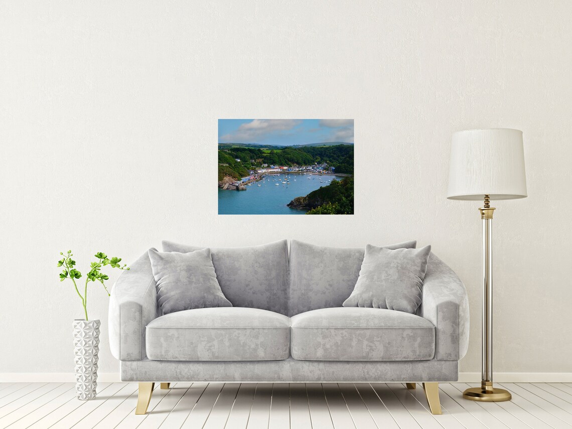 Fishguard Harbour Pembrokeshire Wales Travel Poster - Image 2