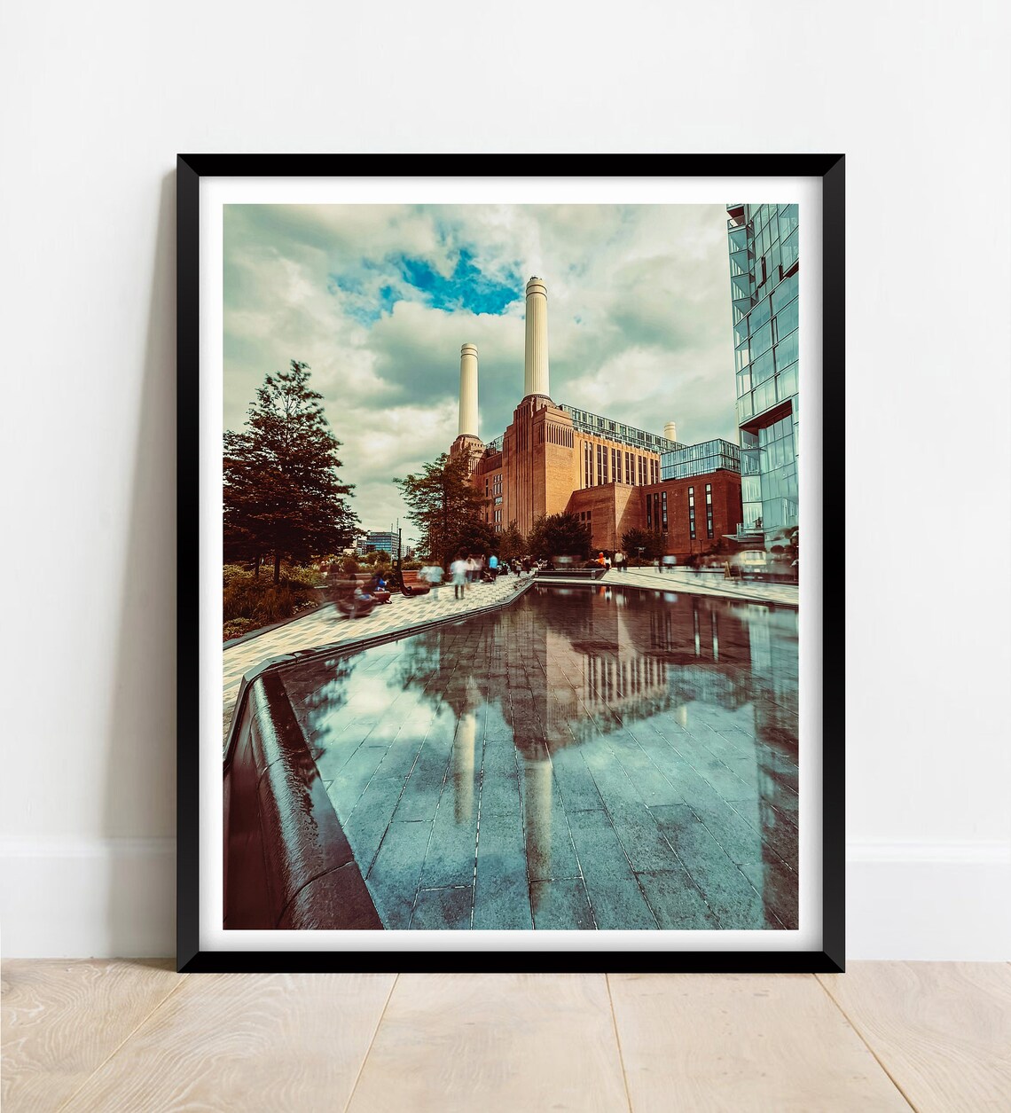 Battersea Power Station London Reflections Photo Print Photography Fine Art Wall Art Exclusive Print Posters Photos Uk Gb