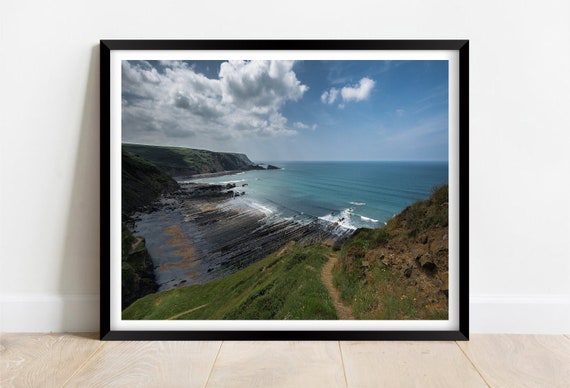 Marsland Cliff Near Bude Cornwall Limited Edition Print Landscape Photography Fine Art Wall Art Exclusive Print Posters Photos
