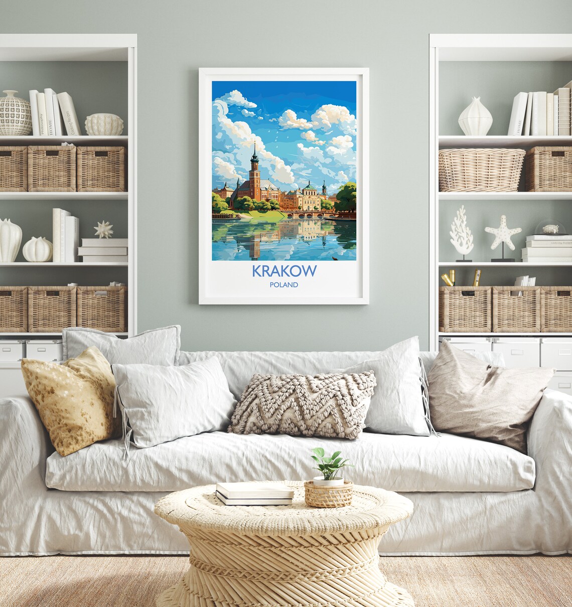 Krakow Travel Poster, Poland Travel Print - Image 4