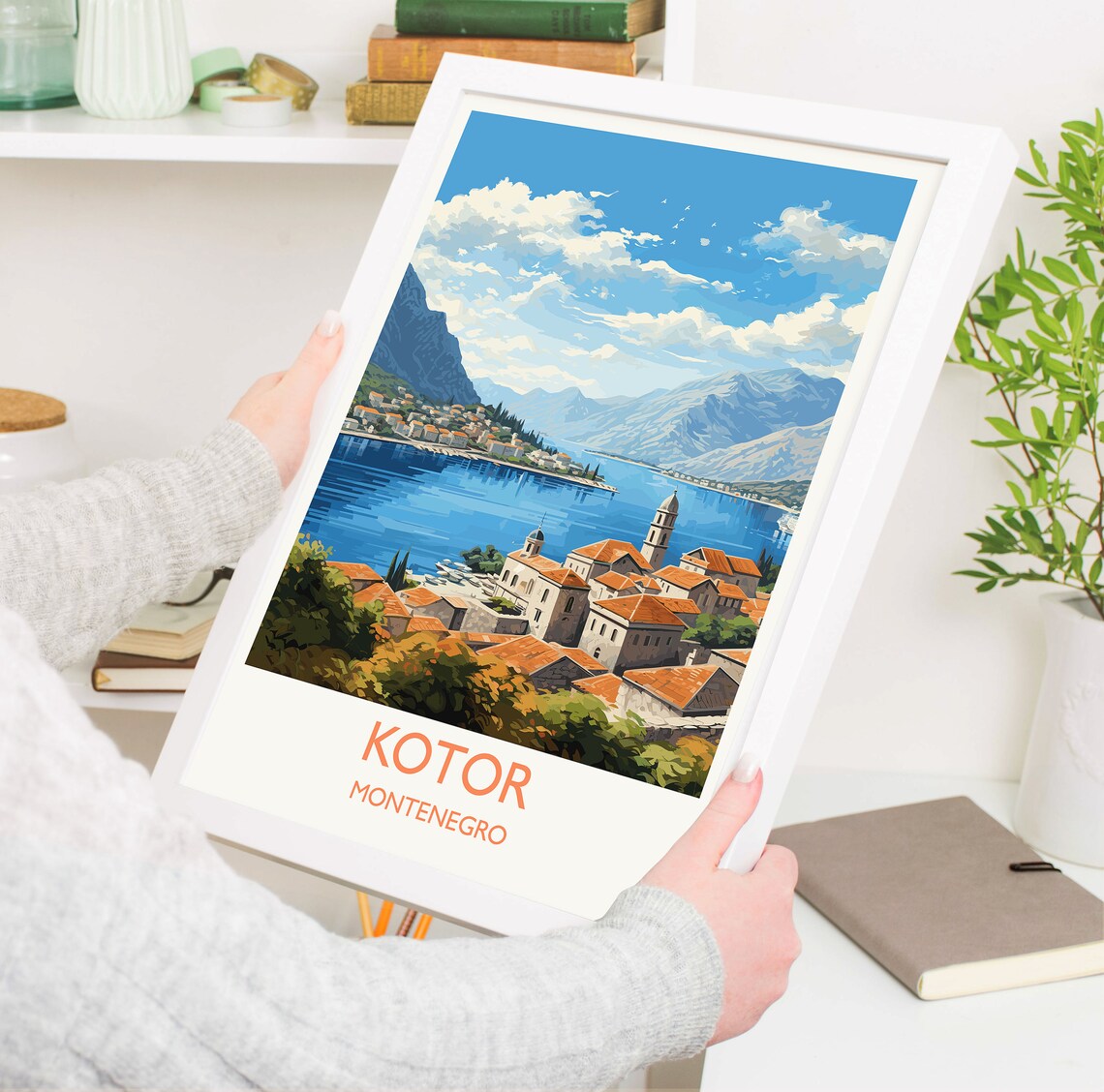 Kotor Travel Poster, Montenegro Travel Poster - Image 5