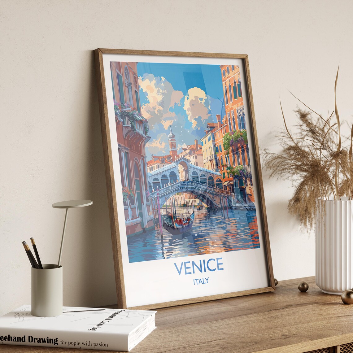 Venice Travel Poster, Italy City Wall Art Print - Image 2
