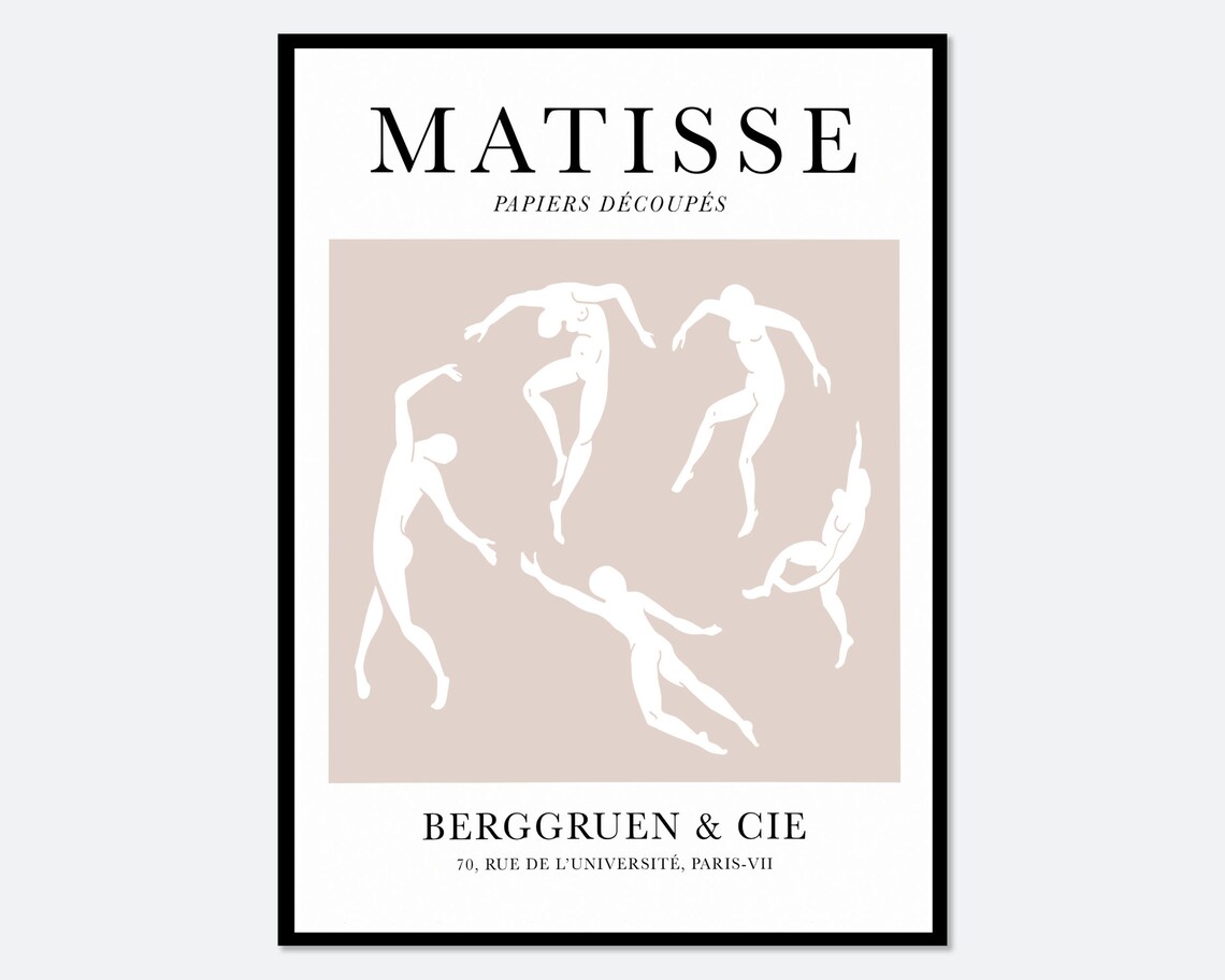 Henri Matisse The Dance Vintage Poster Art Print