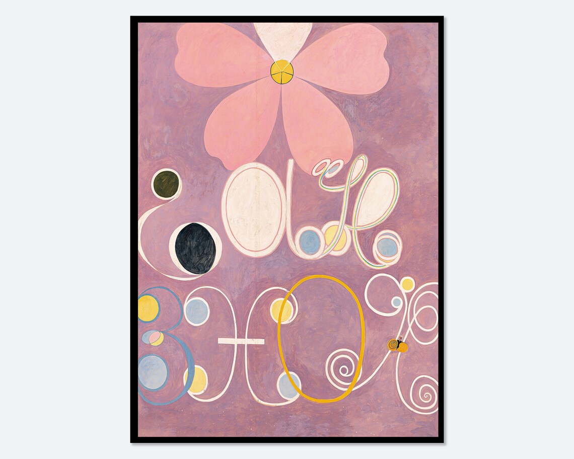 Hilma Af Klint The Ten Largest No. 5 Poster