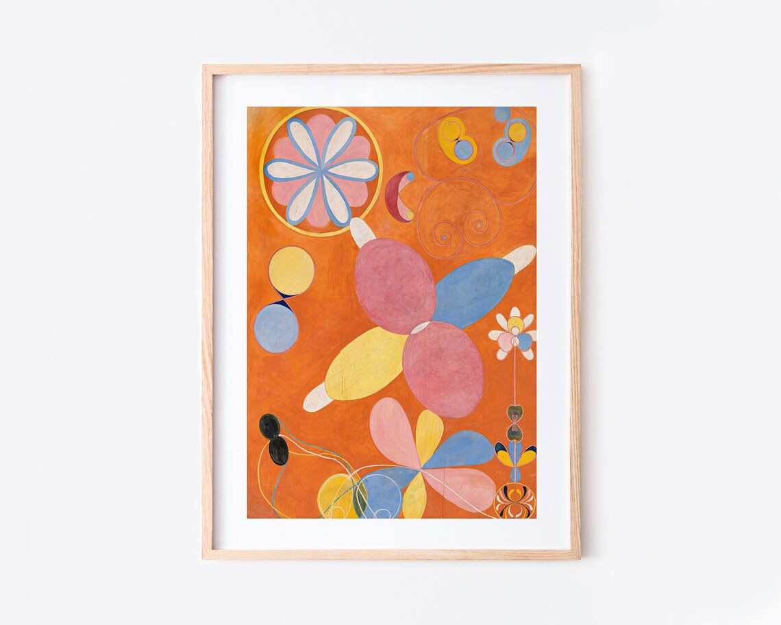 Hilma Af Klint The Ten Largest No 4 Youth Group IV, Art Print