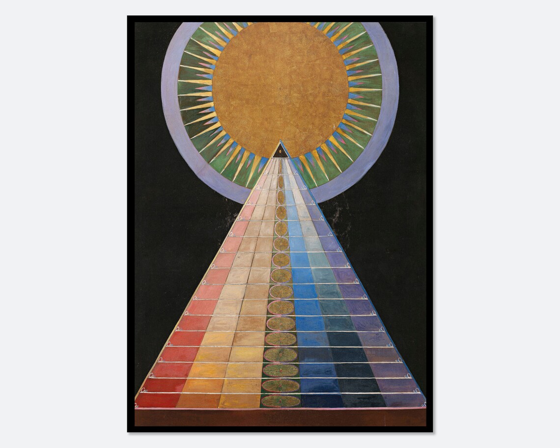 Hilma Af Klint, Altarpiece No. 1 Vintage Art Print