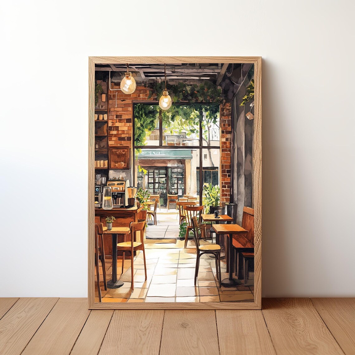 Cozy Cafe Coffee Lover Gift Shop Art Print
