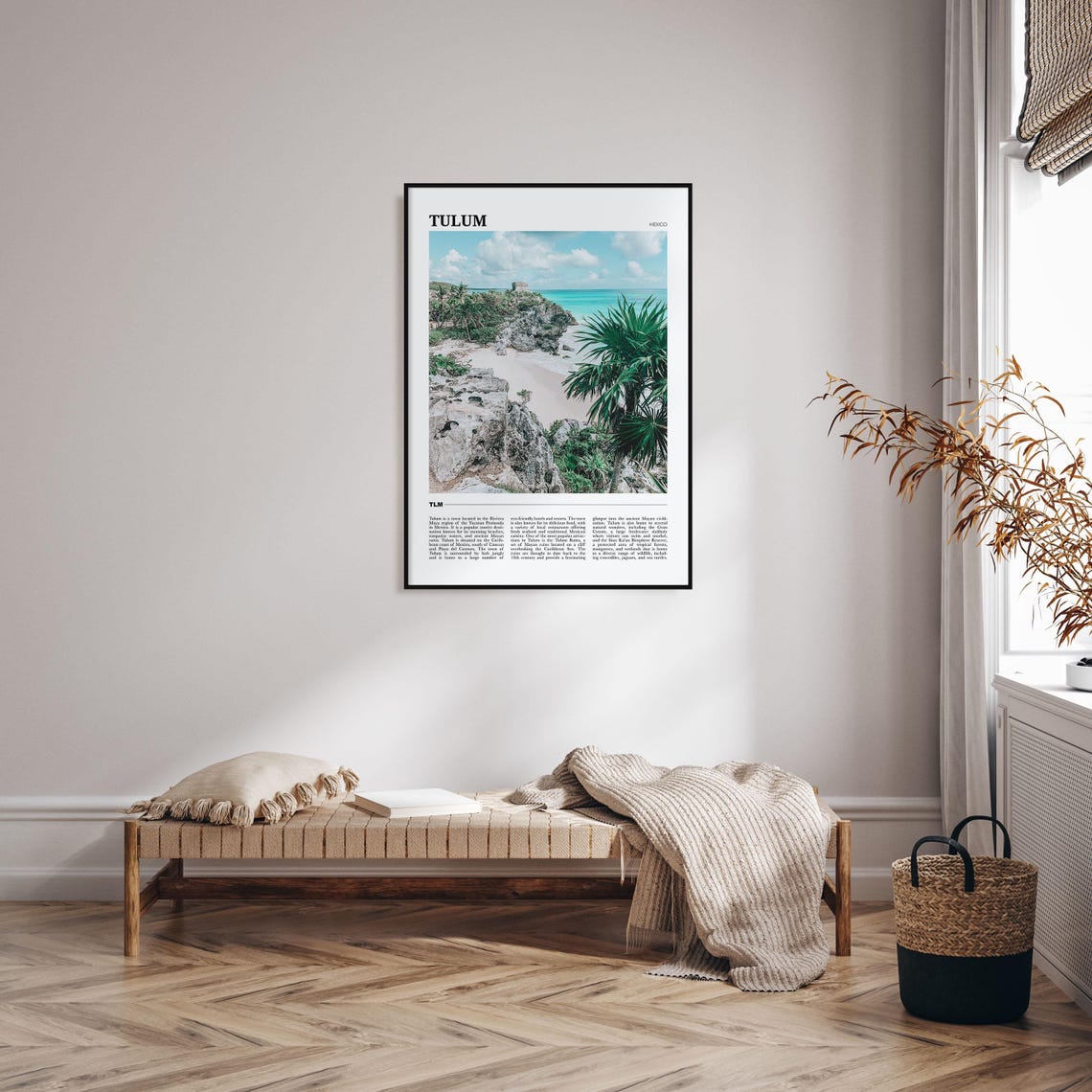 Tulum Travel Poster Tulum Wall Art Tulum Poster Print Tulum Photo Tulum Decor Mexico - Image 4