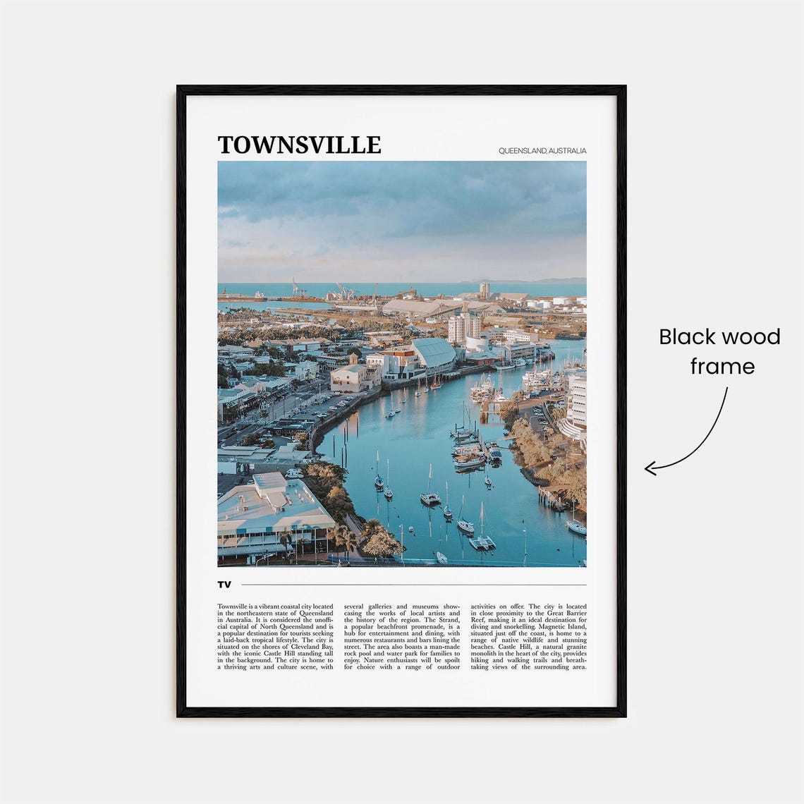Townsville Travel Poster Townsville Wall Art Townsville Poster Print Townsville Photo Townsville Decor Queensland Australia - Image 2