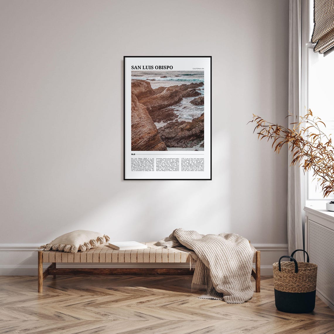San Luis Obispo Travel Poster No 1 San Luis Obispo Wall Art San Luis Obispo Poster Print Photo San Luis Obispo Decor California Usa - Image 4