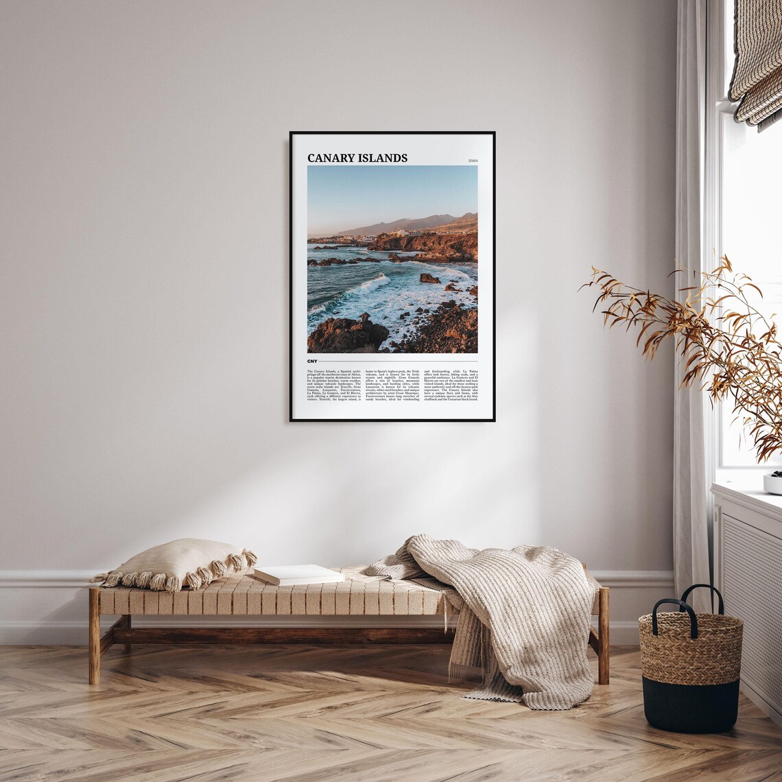 Canary Islands Travel Poster, Spain Art Print - Image 4