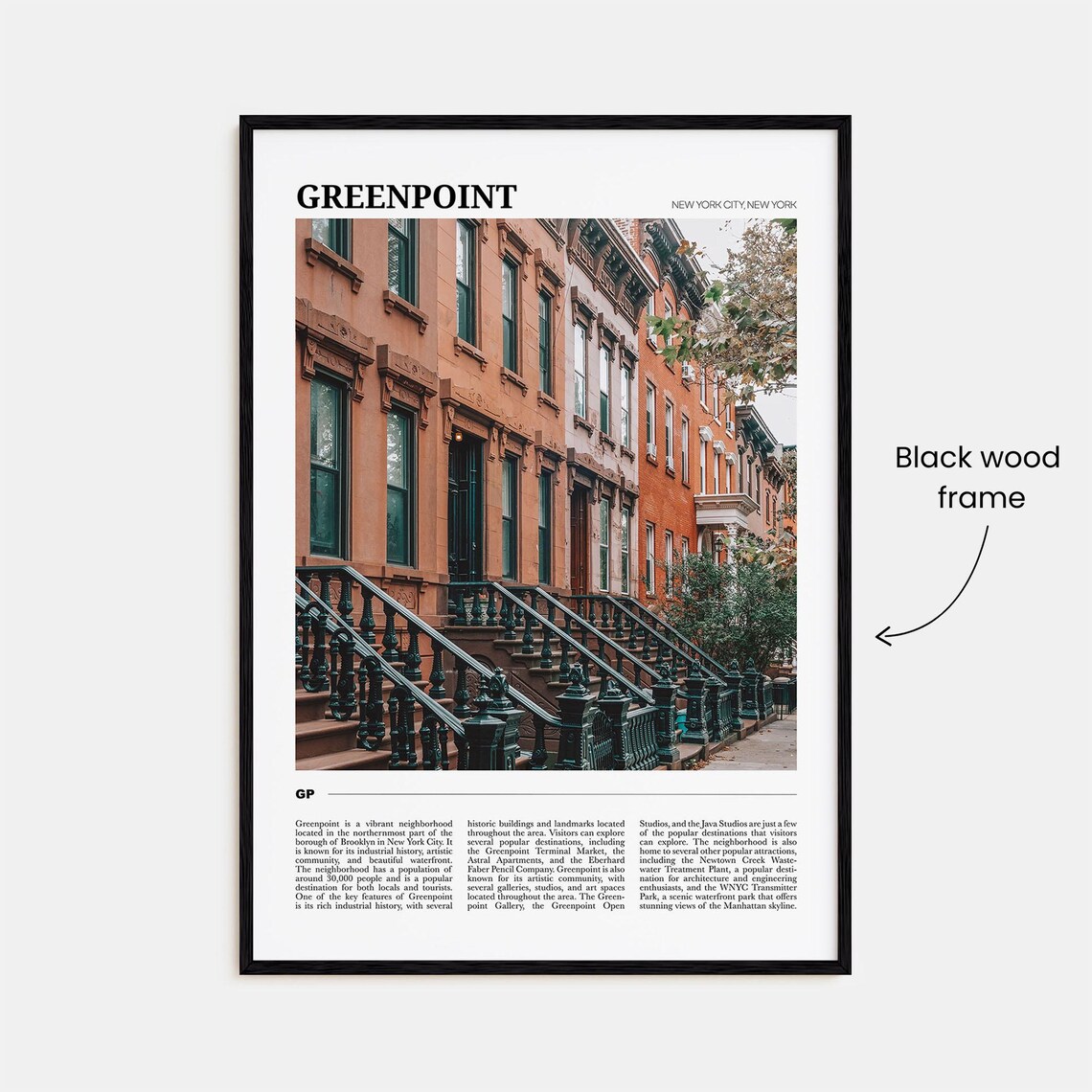 Greenpoint Travel Poster, New York City Art Print - Image 2