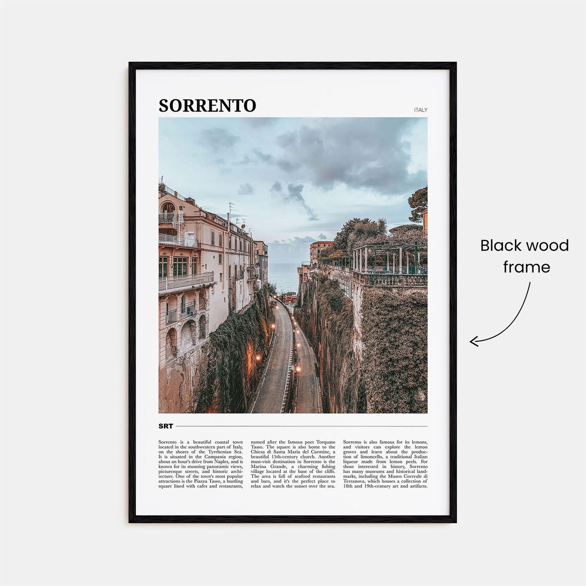 Sorrento Travel Poster, Italy Travel Poster - Image 2